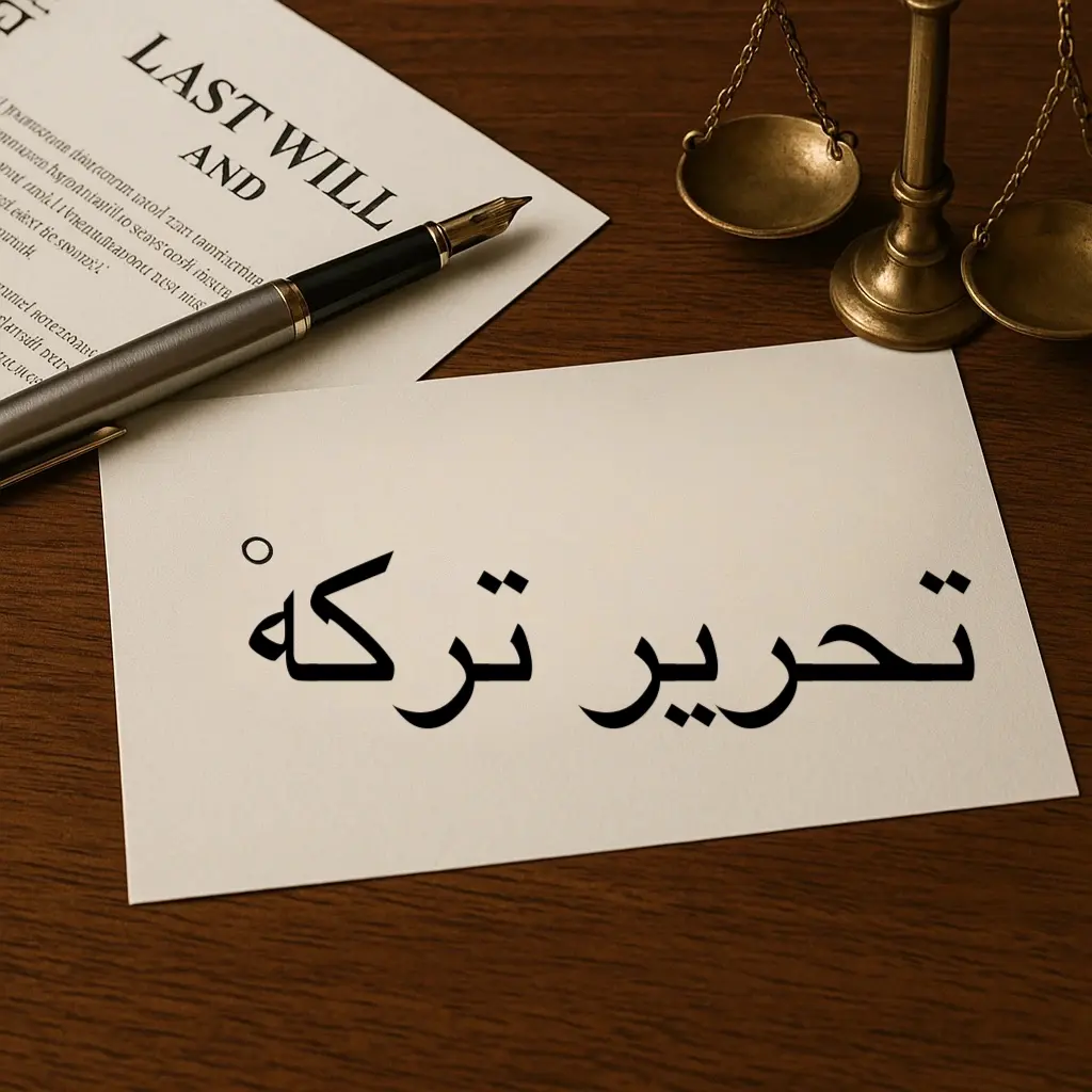 تحریر ترکه
